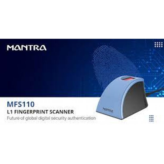 Mantra MFS 110 l1 Fingerprint Scanner Mantra MFS 110 l1 Fingerprint Scanner