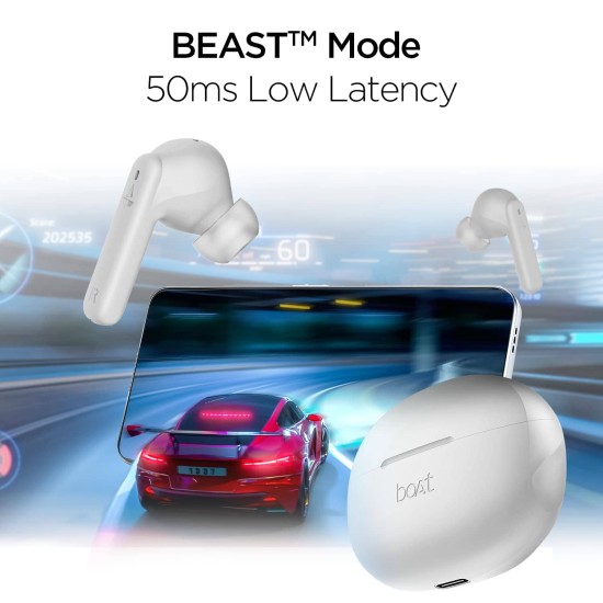 boAt Airdopes 170 TWS Earbuds with 50H Playtime, Quad Mics ENx™ (Frost White) boAt Airdopes 170 TWS Earbuds with 50H Playtime, Quad Mics ENx™ (Frost White)