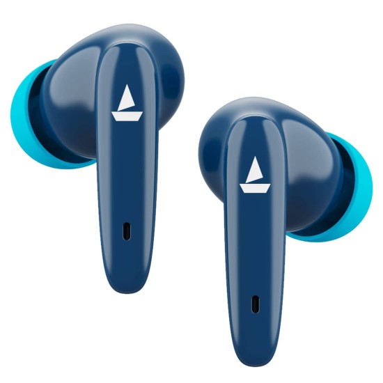 boAt Airdopes 181 in-Ear True Wireless Earbuds with ENx (Bold Blue) boAt Airdopes 181 in-Ear True Wireless Earbuds with ENx (Bold Blue)