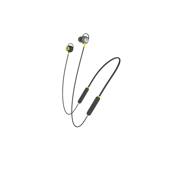 Infinity - JBL Glide 120, in Ear Wireless Earphones with Mic, Deep Bass, Dual Equalizer, 12mm Drivers, Premium Metal Earbuds (Black & Yellow) Infinity - JBL Glide 120, in Ear Wireless Earphones with Mic, Deep Bass, Dual Equalizer, 12mm Drivers, Premium Metal Earbuds (Black & Yellow)