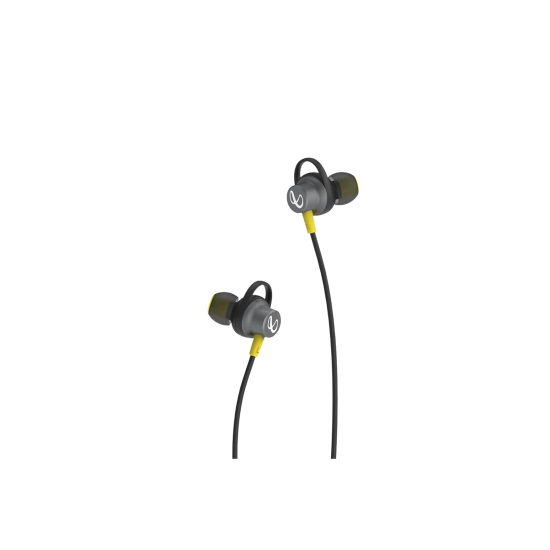 Infinity - JBL Glide 120, in Ear Wireless Earphones with Mic, Deep Bass, Dual Equalizer, 12mm Drivers, Premium Metal Earbuds (Black & Yellow) Infinity - JBL Glide 120, in Ear Wireless Earphones with Mic, Deep Bass, Dual Equalizer, 12mm Drivers, Premium Metal Earbuds (Black & Yellow)