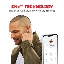 boAt Airdopes 190 True Wireless in Ear Earbuds with Beast Mode(50ms) (White Sabre)