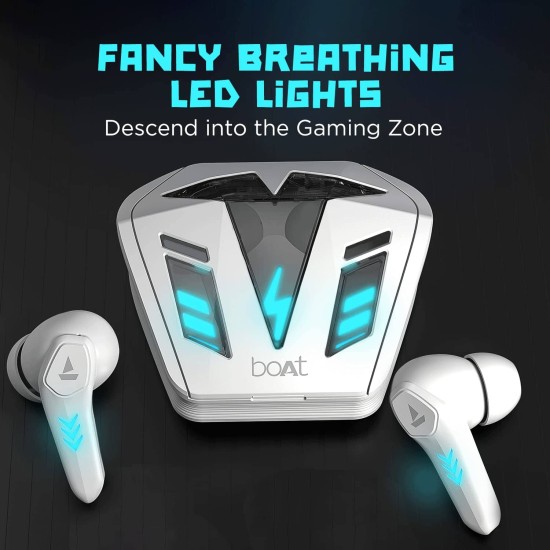 boAt Airdopes 190 True Wireless in Ear Earbuds with Beast Mode(50ms) (White Sabre) boAt Airdopes 190 True Wireless in Ear Earbuds with Beast Mode(50ms) (White Sabre)