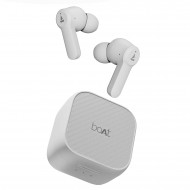 boAt Airdopes Fuel in Ear Headphones,Quad Mics,Enx (Pearl White),Bluetooth boAt Airdopes Fuel in Ear Headphones,Quad Mics,Enx (Pearl White),Bluetooth