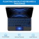 Typecase Edge Magic Style Keyboard for iPad Air,Keyboard case with Multi-Touch Trackpad, 10-Colors Backlights, Bluetooth Typecase Edge Magic Style Keyboard for iPad Air,Keyboard case with Multi-Touch Trackpad, 10-Colors Backlights, Bluetooth
